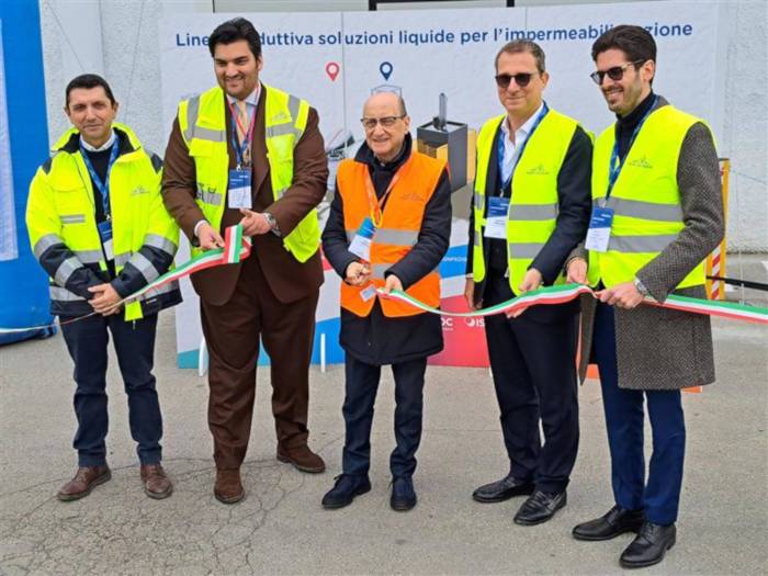 Impermeabilizzanti liquidi: Saint-Gobain apre una linea produttiva a Chieti