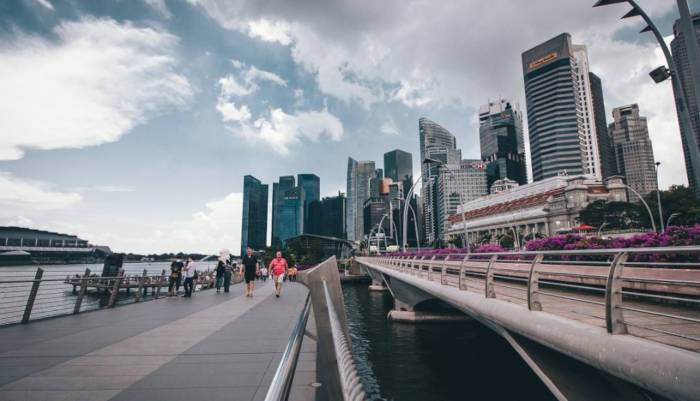 Percorsi nel tessuto urbano di Singapore