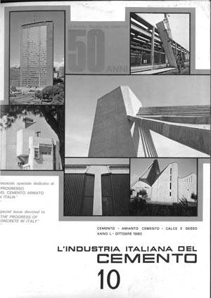 L'articolo di Morandi su Industria Italiana del Cemento