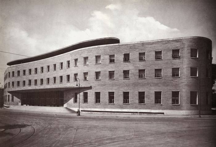 Palazzo Poste di piazza Bologna a Roma. Mario Ridolfi