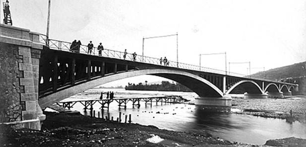 Figura 1 – Il ponte di Attilio Muggia (foto della Professoressa Tullia Iori – SIXXI)