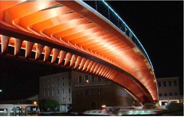 Figura 7 - S. Calatrava, Venice , IVth ponte sul canal grande, Venezia