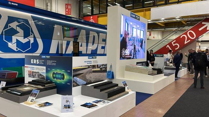 Stand Mapei ad Asphaltica