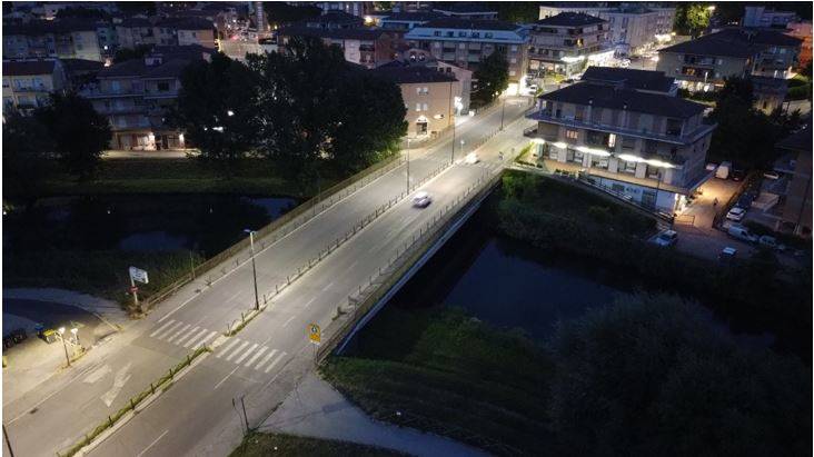 Ponte Giovanni XXIII – Viale Matteucci – Rieti- nelle condizioni pre-intervento