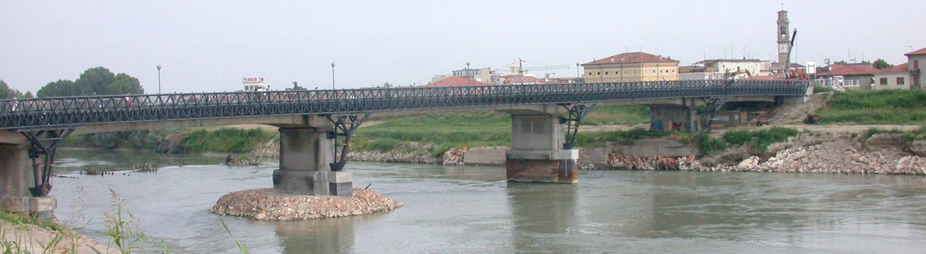 Figura 3: Accostamento ponte esistente – nuova passerella.