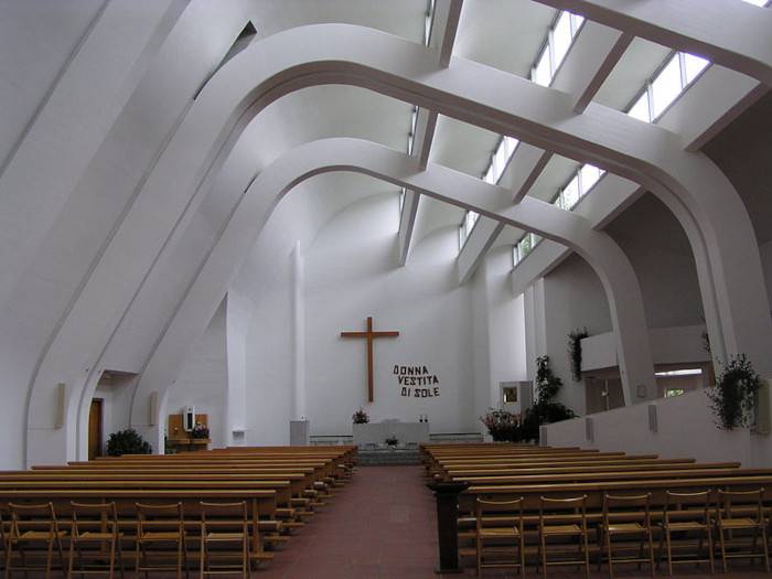 Santa Maria Assunta (Riola di Vergato), 1978. Fonte: wikipedia