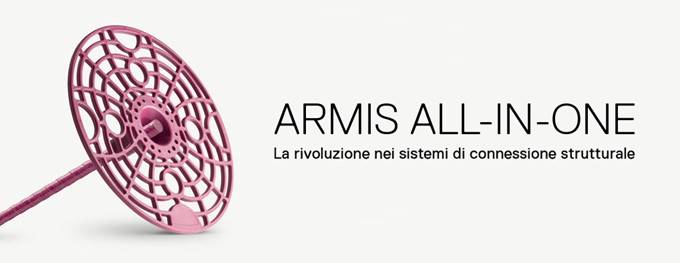 ARMIS ALL-IN-ONE la rivoluzione nei sistemi di connessione strutturale