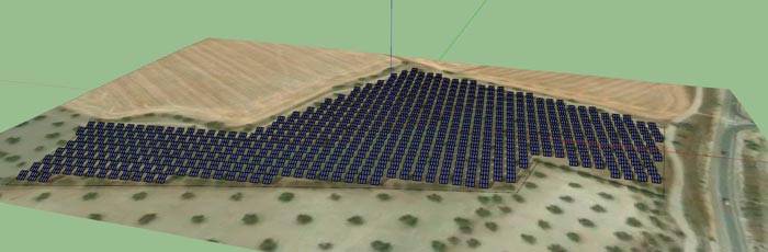 I pannelli fotovoltaici possono essere posizionati sul terreno
