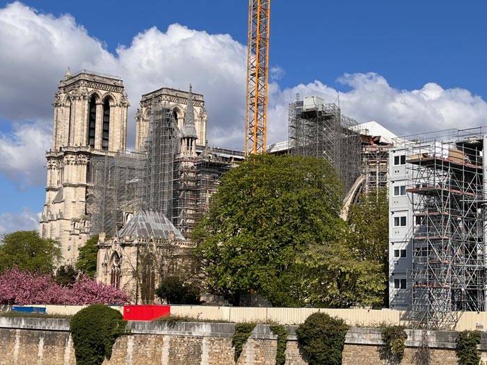 Il cantiere di Notre-Dame de Paris (Aprile 2022)