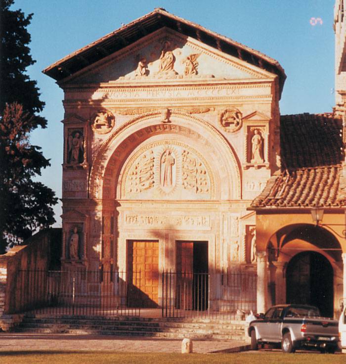 Figura 1 – Complesso monumentale di San Francesco al Prato. Oratorio di San Bernardino (Perugia).