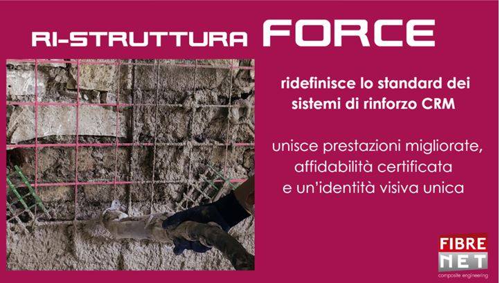 Rete RI-STRUTTURA FORCE posata in cantiere