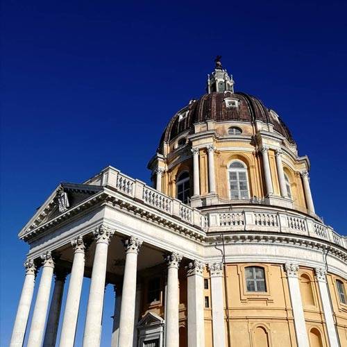 Basilica di Superga (Torino), opera dell'architetto Filippo Juvarra (1715)