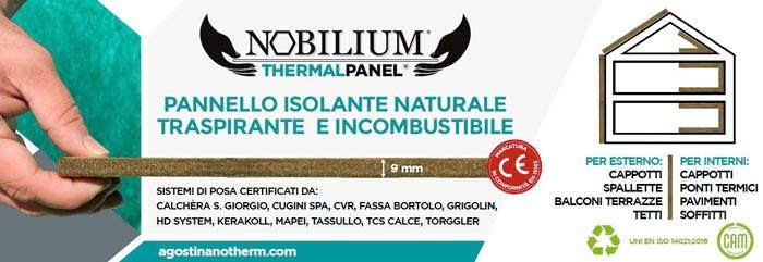 Nobilium®Thermalpanel è la soluzione isolante naturale in basso spessore compatibile con gli edifici storici