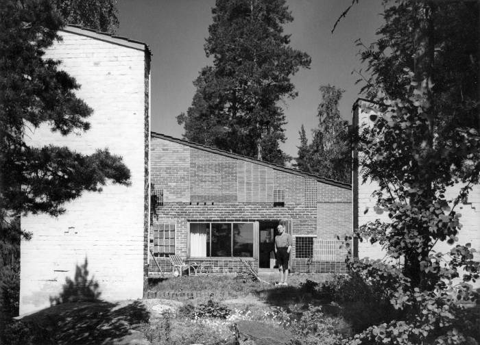 Casa sperimentale a Muuratsalo, Finlandia 1952-1954.