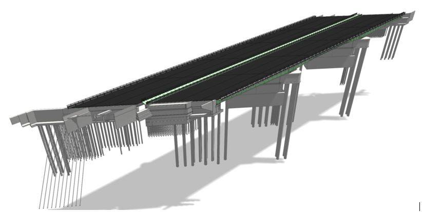 Modellazione del ponte con il software Midas CIM