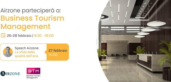 Evento Airzone per il Business Tourism Management  BTM a Bari.