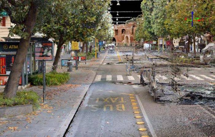 Laser Scanner di nuova generazione: il rilievo di Via Veneto a Roma