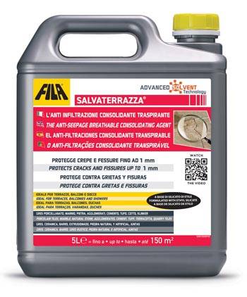 SALVATERRAZZA® a base solvente di FILA Solutions