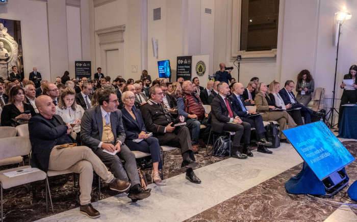 La platea dei presenti al Convegno Nazionale di GBC Italia