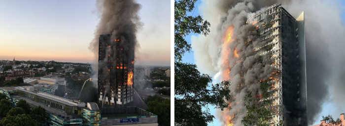 Incendio della Greenfell Tower di Londra