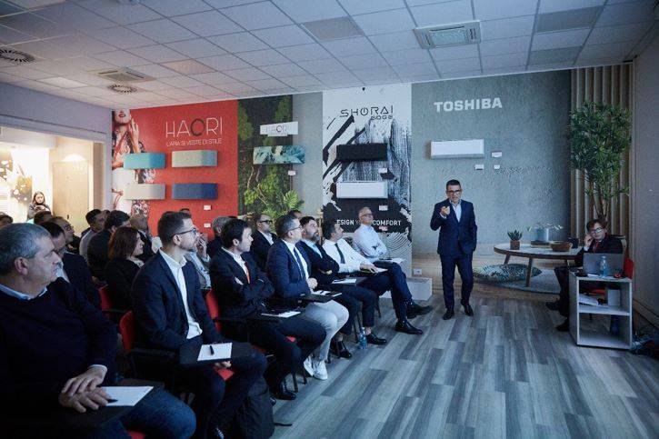 Un incontro nel nuovo Training Center di Milano i Toshiba