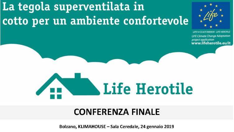 herotile: conferenza finale