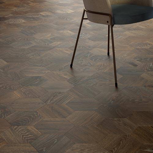 Parquet in legno: il formato Esagono di Woodco