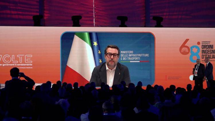 Ministro Salvini: intervento apertura Congresso Ingegneri