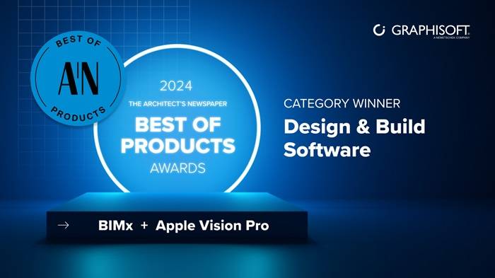 BIMx with Apple Vision Pro Award Graphisoft