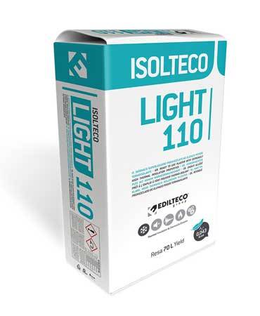 Intonaco termoisolante Isolteco Light 110