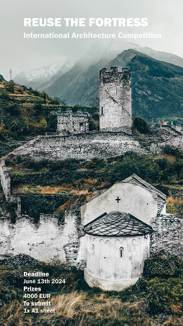 Antica Fortezza Châtel-Argent a Villeneuve in Valle D'Aosta.