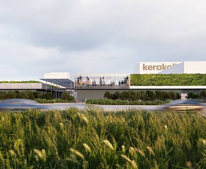Ampliamento green sede produttiva di Kerakoll a firma Politecnica.