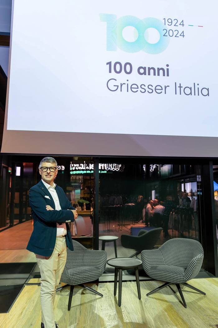 I 100 anni di Griesser Italia, Davide Roveda, Direttore generale.