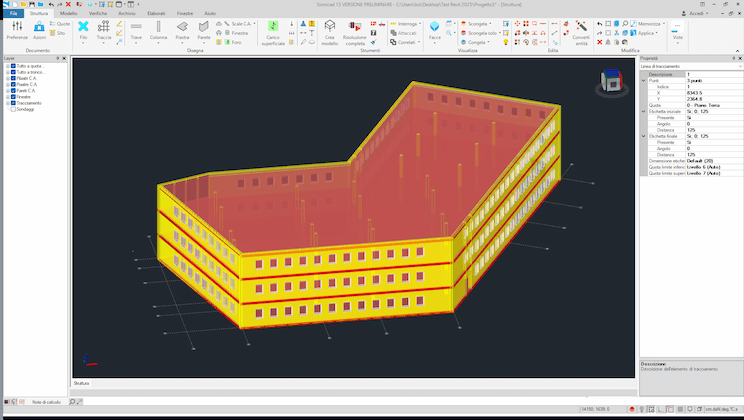 Importazione in Sismicad di un progetto di Revit