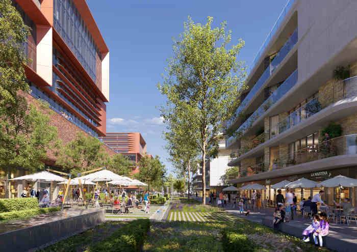 Zugló City Center - Design Zaha Hadid Architects