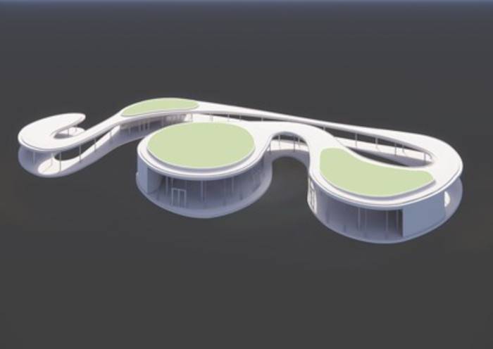 Vista 3D Enscape – modello architettonico