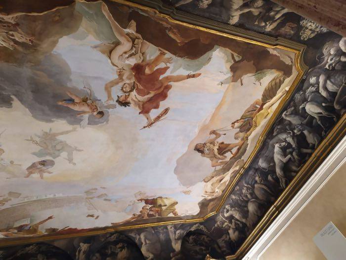 Il restauro del “Trionfo dell'eloquenza” di Giambattista Tiepolo